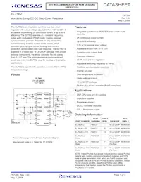 EL7562CUZ-T13 Datasheet Cover