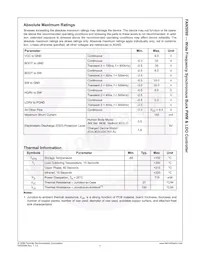 FAN5099MX Datasheet Page 4