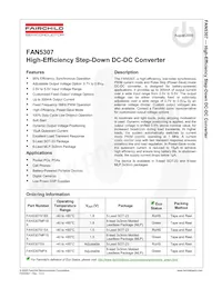 FAN5307S15X Datasheet Cover