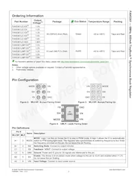 FAN5361UC12X Datasheet Page 2