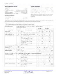 ICL7660CBA-T Datasheet Page 3