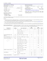 ICL7660SIBAT Datasheet Page 3
