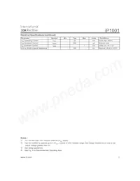 IP1001TR Datasheet Page 3