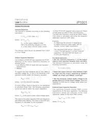 IP1001TR Datasheet Page 11