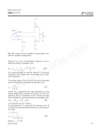 IP1202TR Datasheet Page 21