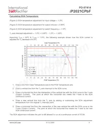 IP2021CTRPBF Datasheet Pagina 9