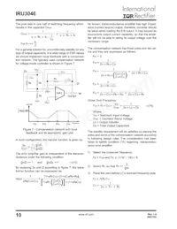 IRU3046CFTR Datasheet Page 10