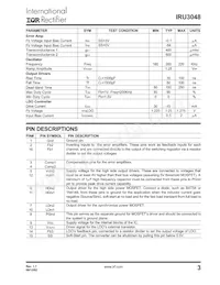 IRU3048CFTR Datasheet Page 3