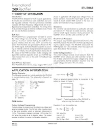IRU3048CFTR Datasheet Page 5