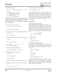 IRU3048CFTR Datasheet Page 10