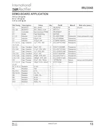 IRU3048CFTR Datasheet Page 13