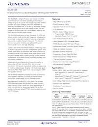 ISL65426HRZ Datasheet Copertura