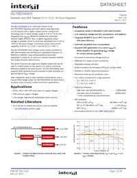 ISL70003ASEHX/SAMPLE Datasheet Cover