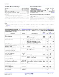 ISL78201AVEZ-TR5506數據表 頁面 6