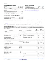 ISL78205AVEZ-T Datasheet Page 6