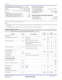 ISL78213ARZ Datasheet Page 5