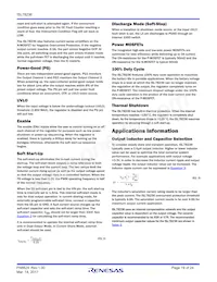 ISL78236ARZ Datasheet Page 19