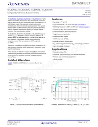 ISL80015IRZ-T7A Datasheet Cover