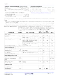 ISL8014IRZ Datasheet Page 4