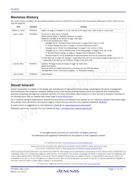 ISL8022IRZ-T Datasheet Page 17