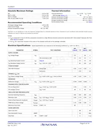ISL85001IRZ-T Datasheet Page 5
