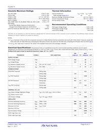 ISL85014FRZ-T Datasheet Pagina 6