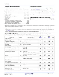 ISL85033IRTZ-T數據表 頁面 8