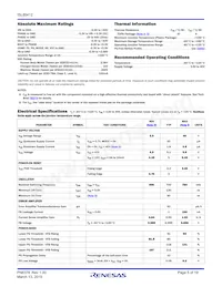 ISL85412FRTZ Datasheet Page 5