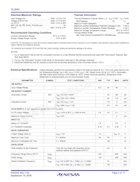 ISL8560IRZ-T Datasheet Page 2