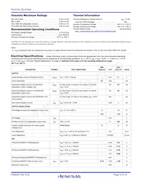 ISL9104AIRUBZ-T7A Datasheet Page 4