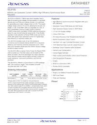 ISL9105IRZ-T Datasheet Cover