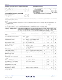 ISL9105IRZ-T Datasheet Page 2