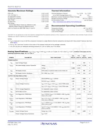 ISL9110IRTAZ-TR5453 Datasheet Page 5