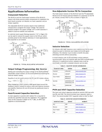 ISL9110IRTAZ-TR5453 Datasheet Page 17