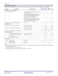 ISL91110IRNZ-T7A Datasheet Page 5