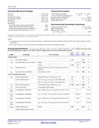 ISL91127IRNZ-T Datasheet Page 4