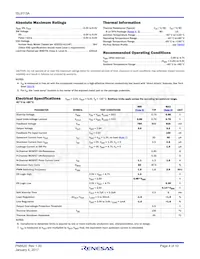 ISL9113AIRAZ-T Datasheet Page 4