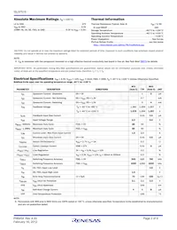 ISL97519IUZ-T Datasheet Page 2