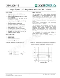 IXD1209F502MR-G Datasheet Cover