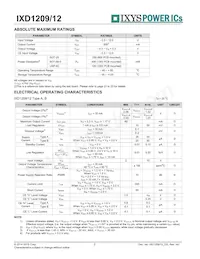 IXD1209F502MR-G Datasheet Pagina 2