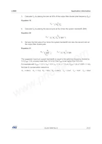 L5985 Datasheet Page 21