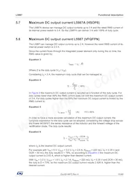 L5987 Datasheet Page 15