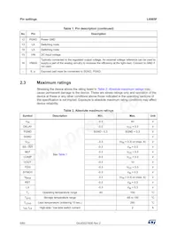 L6985FTR Datasheet Page 6