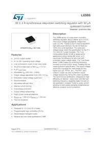 L6986TR Datasheet Cover