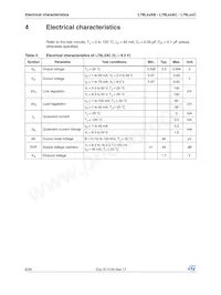 L78L08ACD13TR Datasheet Page 6