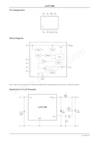 LA5735M-TLM-E Datasheet Pagina 3