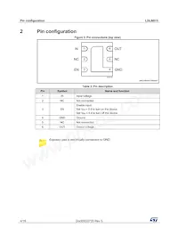 LDLN015PU25R Datasheet Pagina 4