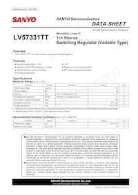 LV57331TT-TLM-H Datasheet Copertura