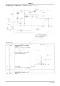 LV5813TT-TE-L-H Datasheet Page 4