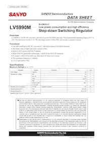 LV5990M-TLM-H數據表 封面